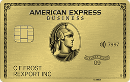 American Express Business Gold credit card