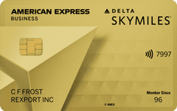 American Express Delta SkyMiles Gold Business credit card
