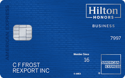 American Express Hilton Honors Business credit card
