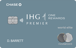 Chase IHG One Rewards Premier credit card