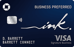 Chase Ink Business Preferred credit card