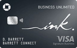Chase Ink Business Unlimited credit card